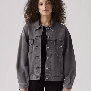 Levi's Gray Jean Jacket for Women